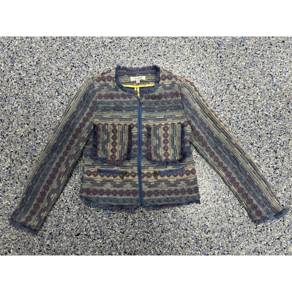 Umgee Woven Bohemian Tapestry Jacket Women's Small